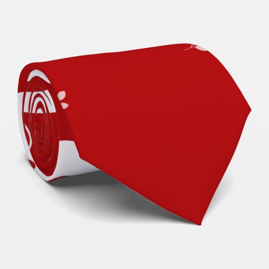 Skaymarts | Einzigartige Führungskraft in Rot und  Krawatte (Gerollt)