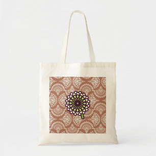 SKAYMARTS   Einzigartiger floraler Boho Tote Tasch Tragetasche