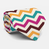 Skaymarts | Einzigartiges Boho-Muster-Firmenlogo Krawatte (Gerollt)