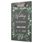 Skaymarts | Elegant Floral Wedding Guest Klemmbrett (Links)