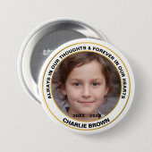 Skaymarts | Immer in unseren Gedanken und Herzen Button (Vorne & Hinten)