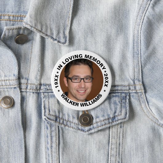 Skaymarts | In Love Memory of a Loved one Button (Beispiel)