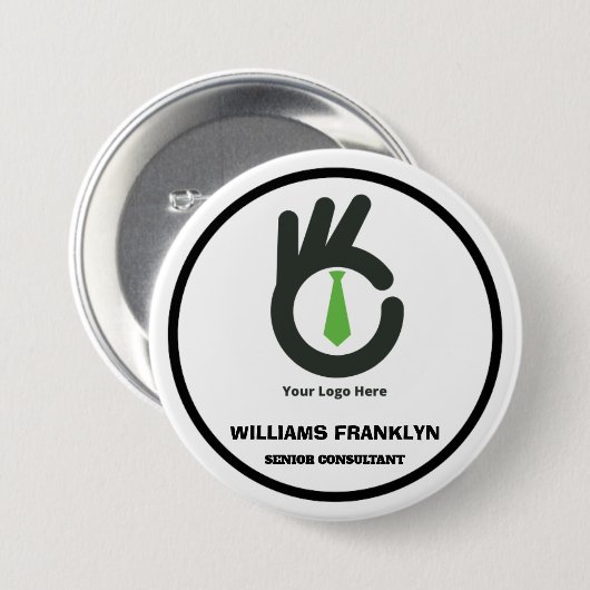 Skaymarts | Individuelle Unternehmensidentität Button (Vorne & Hinten)