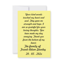 Skaymarts | Kalligrafische Hoffnung Dankeschön Kar