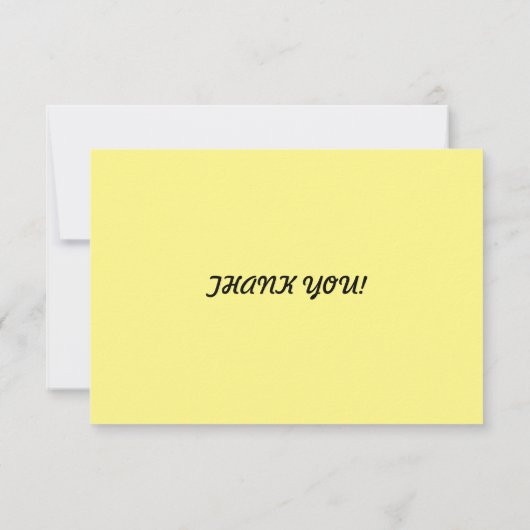 Skaymarts | Kalligrafische Hoffnung Dankeschön Kar Dankeskarte (Rückseite)