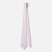 Skaymarts Lavender Blue Hearty Design Neck Tie Krawatte (Vorderseite)