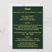 Skaymarts | Mandala Calligraphic script Wedding in Einladung (Rückseite)