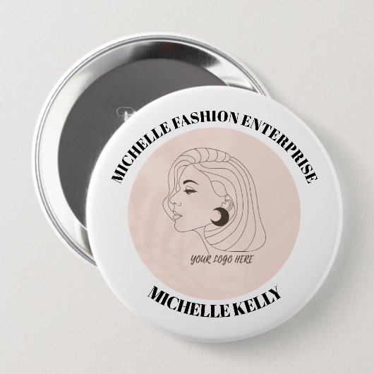 Skaymarts | Michelle Fashion Business Identity Button (Vorne & Hinten)