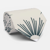 Skaymarts | Modernes Grey Blue Business Boss Krawatte (Gerollt)