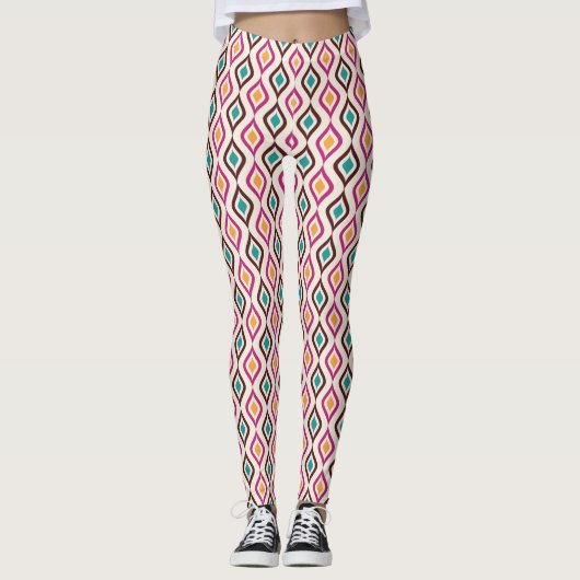 SKAYMARTS | Multicolor Boho Design Leggings (Vorderseite)