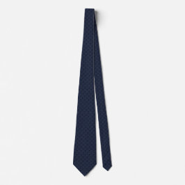 Skaymarts Navy Blue Liebe Design Neck Tie Krawatte