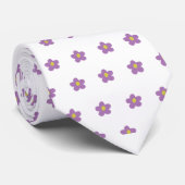 Skaymarts Rose Floral Design Neck Tie Krawatte (Gerollt)