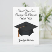 Skaymarts | Special Abschluss Dankeschön Karte (Stehend Vorderseite)