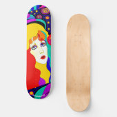 SKB_003 Pop Art Skateboard Deck (Vorderseite)
