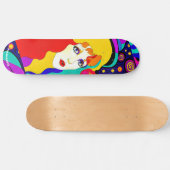 SKB_003 Pop Art Skateboard Deck (Horizontal)