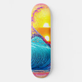 SKB_008 Ocean Art Skateboard Deck (Vorderseite)
