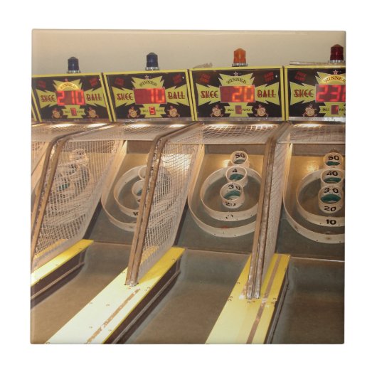 SKEE BALL! FLIESE (Vorderseite)