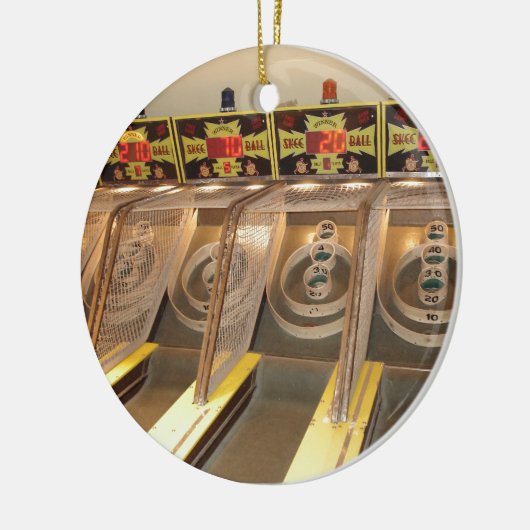 SKEE BALL! KERAMIK ORNAMENT (Links)