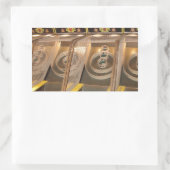 SKEE BALL! RECHTECKIGER AUFKLEBER (Tasche)