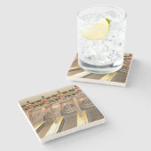 SKEE BALL! STEINUNTERSETZER (Seitenansicht)