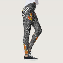 Skeerie Halloweenie Flugleitanlage Leggings XL