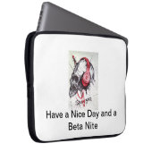 Skeezer Laptop-Ärmel Schöne Tage Laptopschutzhülle (Vorne Rechts)