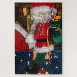 Skeezer Weihnachten mit Schnee glückliche Feiertag Puzzle