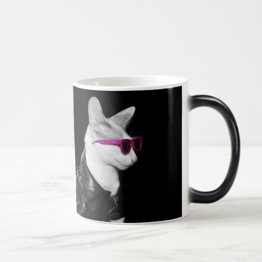 Skeezix die Cat "Bad Boy"-Tasse Verwandlungstasse (Rechts)