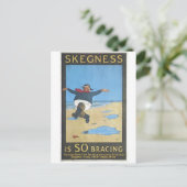 Skegness England Seaside Vintage Travel Postcard Postkarte (Stehend Vorderseite)