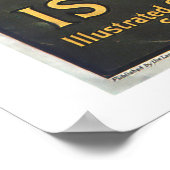 Skegness, England Vintage Travel Poster (Ecke)