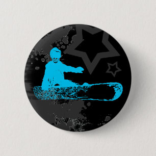 Skeleboarder. Button