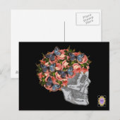 Skelegirl Postkarte (Vorne/Hinten)