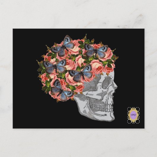 Skelegirl Postkarte (Vorderseite)