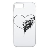 Skeleheart - weiß Case-Mate iPhone hülle (Rückseite)