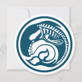 Skeleorca Einladung (Vorderseite)