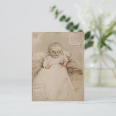 Skeletal Baby Postkarte (Stehend Vorderseite)