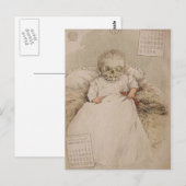 Skeletal Baby Postkarte (Vorne/Hinten)