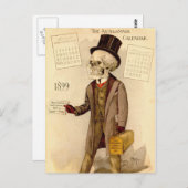 Skeletal Doctor Postkarte (Vorne/Hinten)
