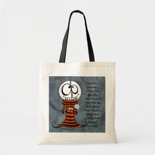 Skeletal Head-Goody Goody Tragetasche (Vorne)