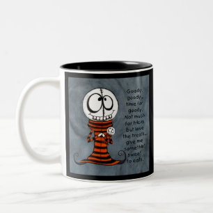 Skeletal Head-Goody Goody Zweifarbige Tasse