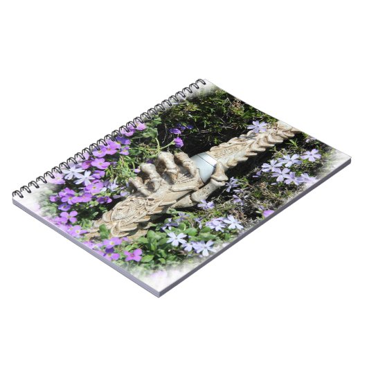 Skelethand Gothic / Notebook Notizblock (Linke Seite)