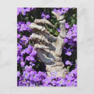 Skelethand - Gothic / Postkarte