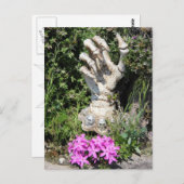 Skelethand - Gothic / Postkarte (Vorne/Hinten)