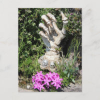 Skelethand - Gothic / Postkarte