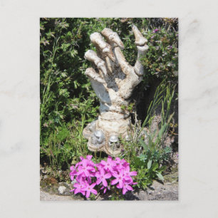 Skelethand - Gothic / Postkarte