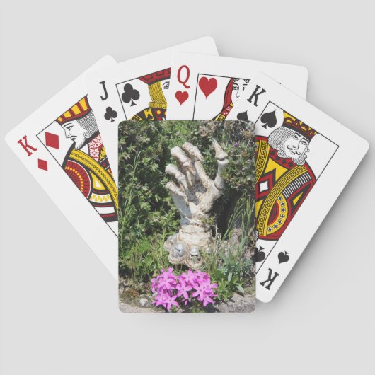 Skelethand - Gothic Spielkarten (Rückseite)