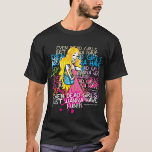 Skeletica- sogar tote Mädchen gerade man wollen, T-Shirt