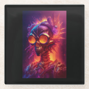 Skeleto Zombie Glasuntersetzer