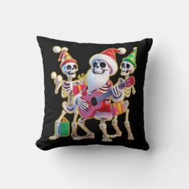 **Skeleton 3D Christm Santa Party – Funnyas Skelet Kissen