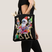 **Skeleton 3D Christm Santa Party – Funnyas Skelet Tasche (Von Nahem)